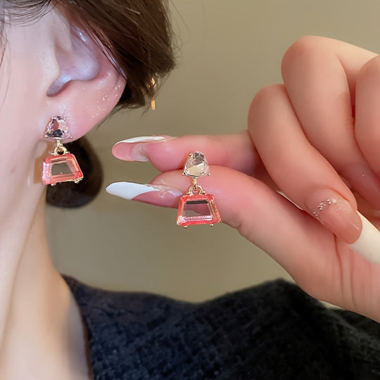 Geometric Trapezoidal Earrings