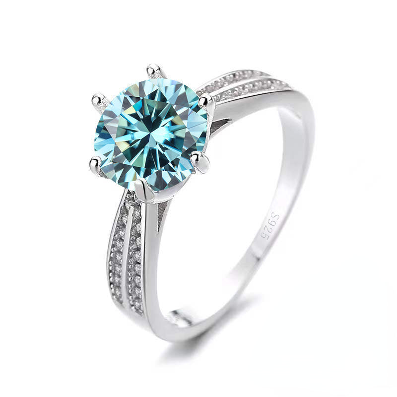 Moissanite Engagement Ring