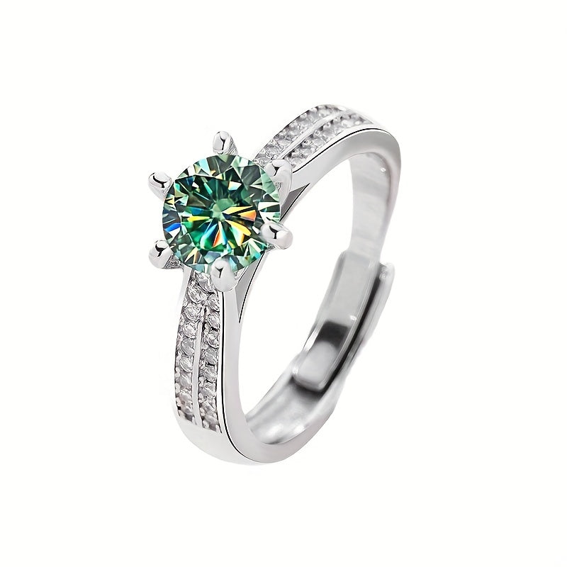 Moissanite Engagement Ring