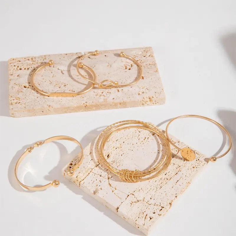 Knotted Elegance Bracelet Set