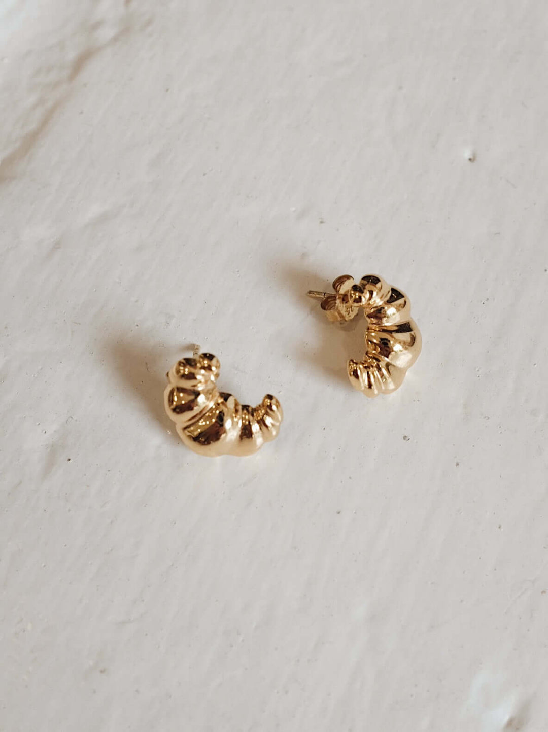 Croissant Stud Earrings