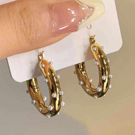 Pearl Simple Fashion Earrings