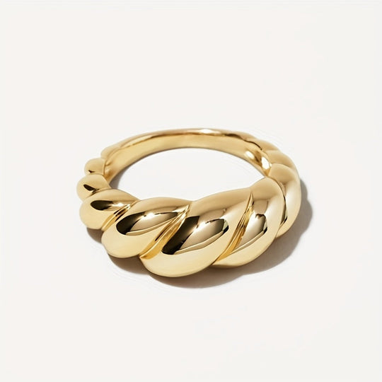 Luxury Fashion Chunky Dome Ring