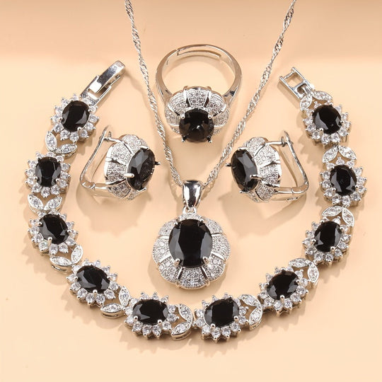 5pcs Christmas Fashion Jewelry Set