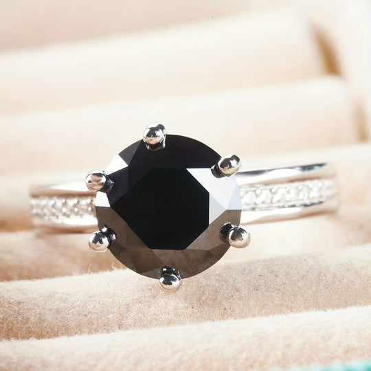 Moissanite Promise Ring