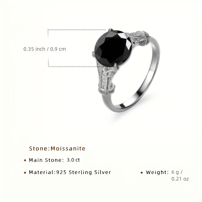 Moissanite Promise Ring