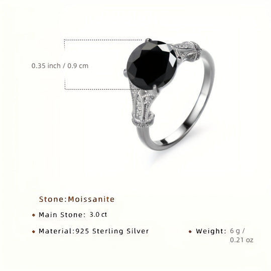 Moissanite Promise Ring