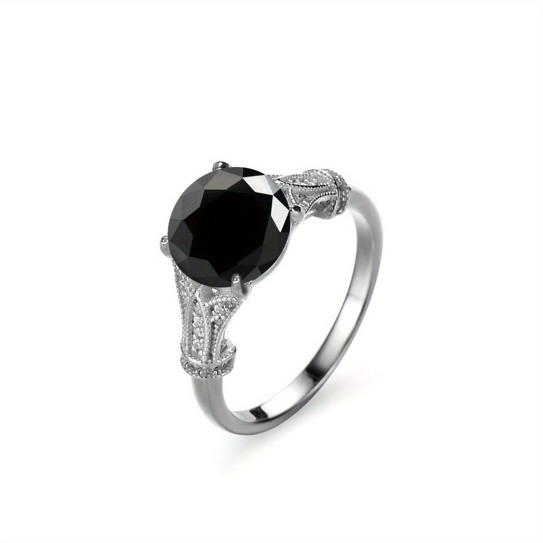 Moissanite Promise Ring
