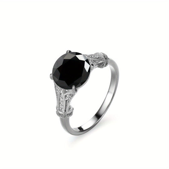Moissanite Promise Ring