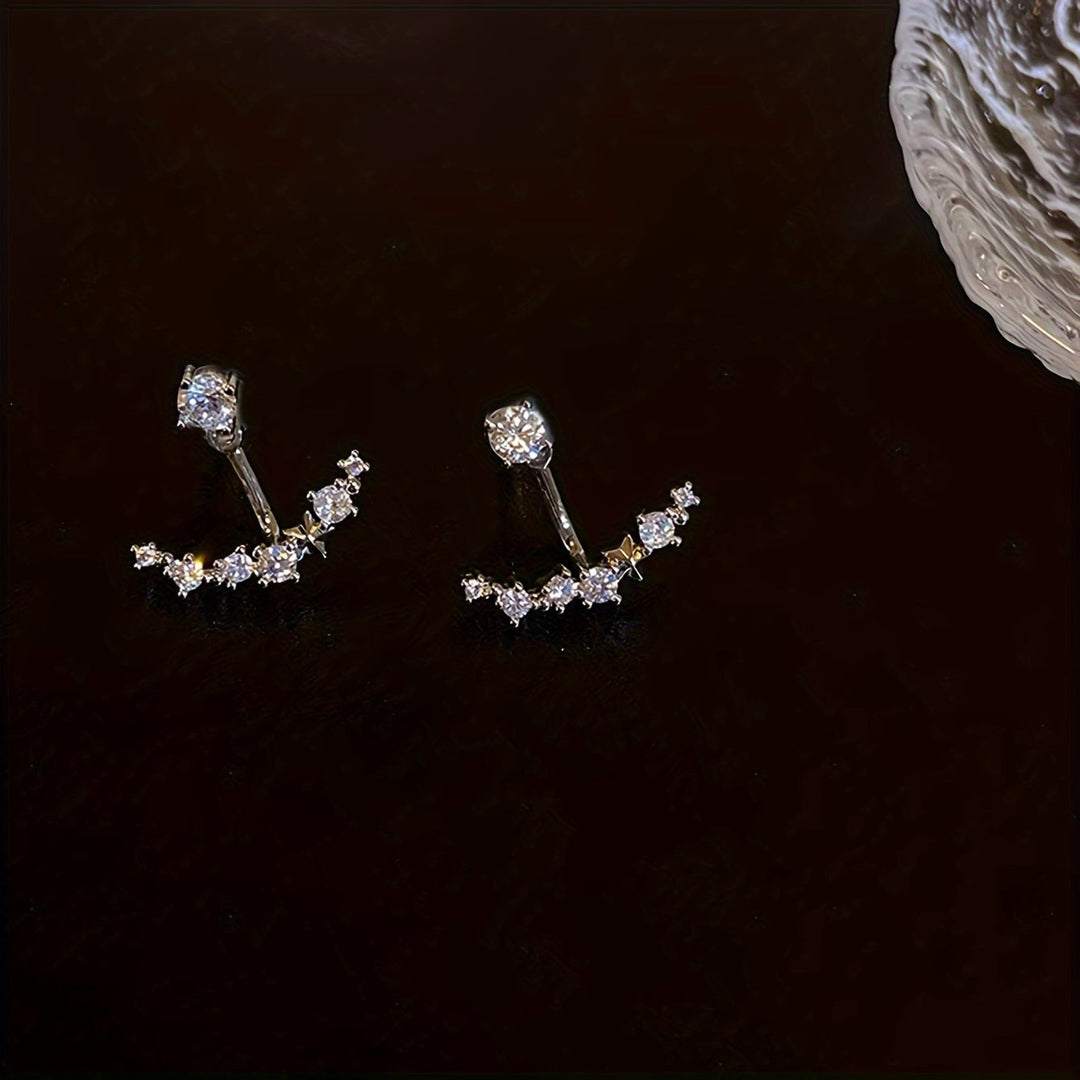 Elegant French Vintage-Inspired Stud Earrings
