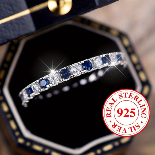S925 Shiny Elegant Band Ring