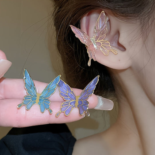 Fantasy Butterfly Ear Cuff Wrap Clip