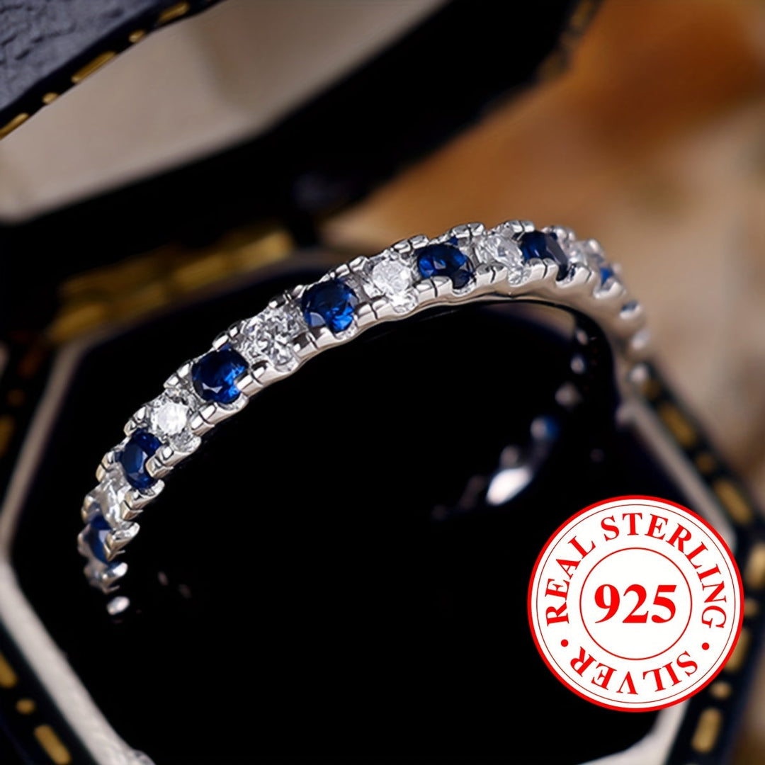 S925 Shiny Elegant Band Ring