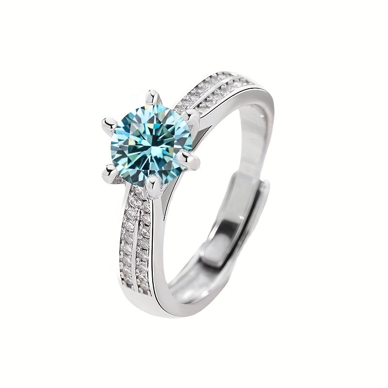 Moissanite Engagement Ring