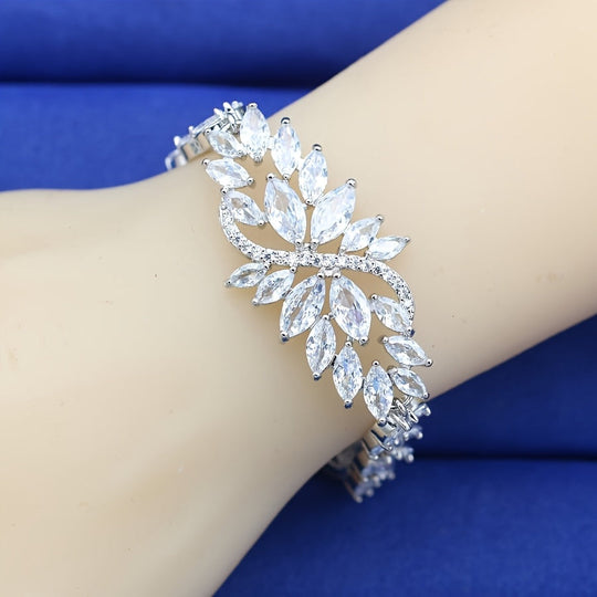 Luxury Elegant Multicolor Zirconia Bracelet