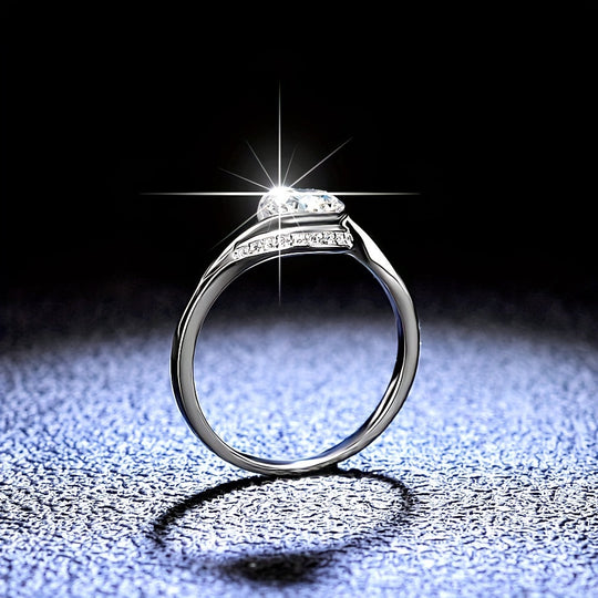 Moissanite Ring