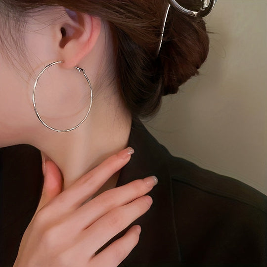 Circle Hook Earrings