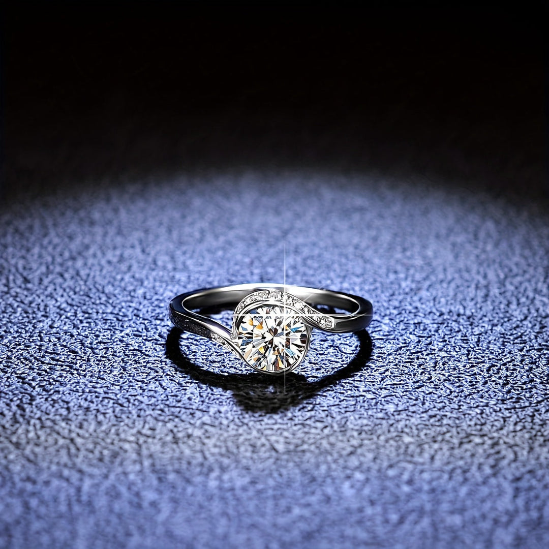 Moissanite Ring