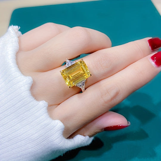 Luxury Cubic Zirconia Ring
