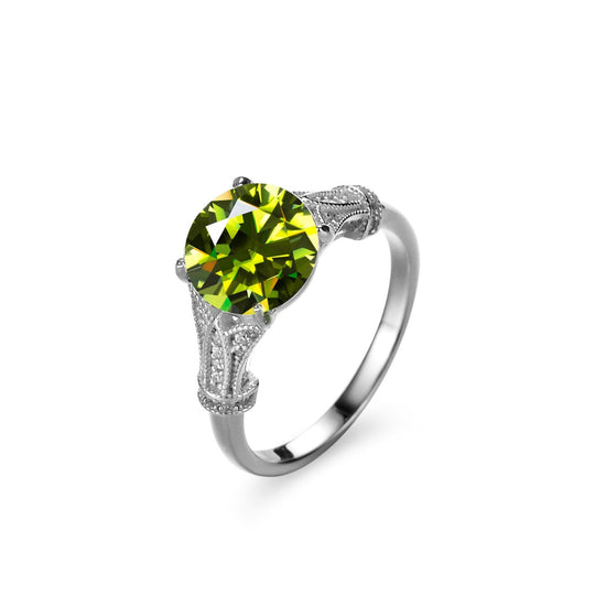 Moissanite Promise Ring