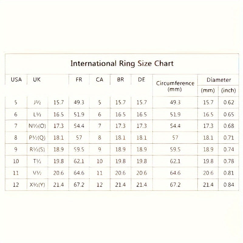 2-Piece Fashionable Synthetic Zirconia Ring