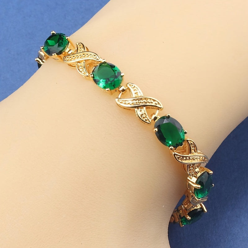 Classic Multicolor Tennis Bracelet