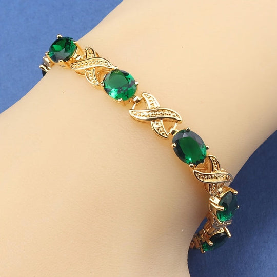 Classic Multicolor Tennis Bracelet