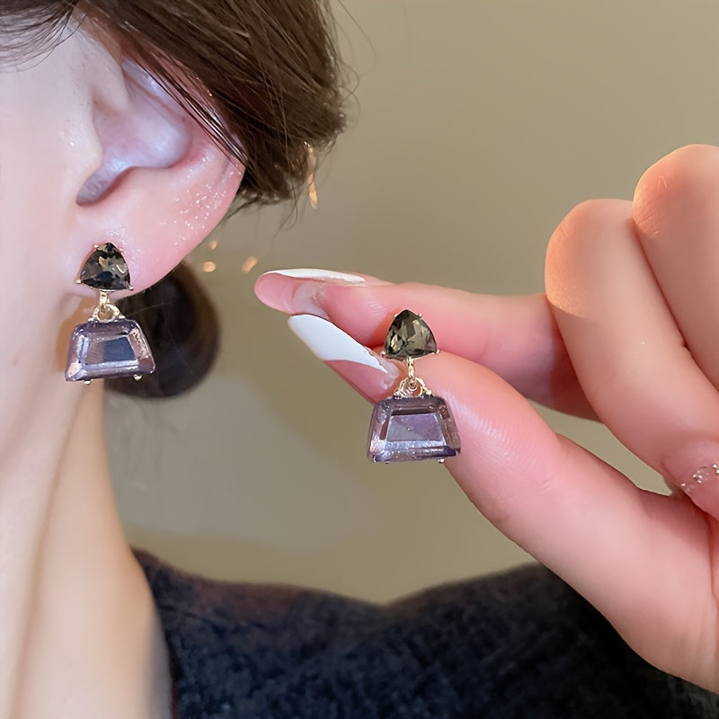 Geometric Trapezoidal Earrings