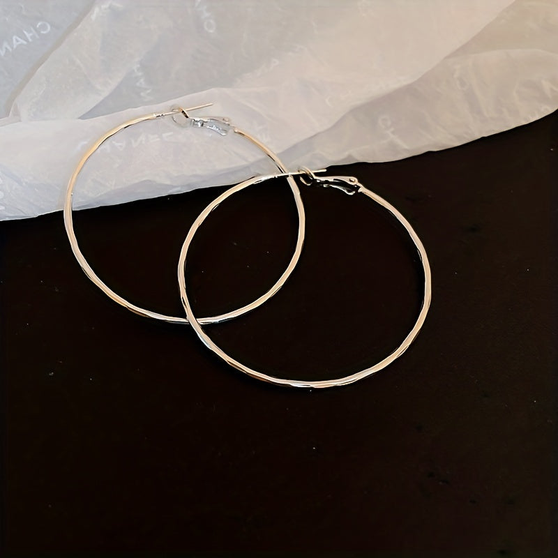 Circle Hook Earrings