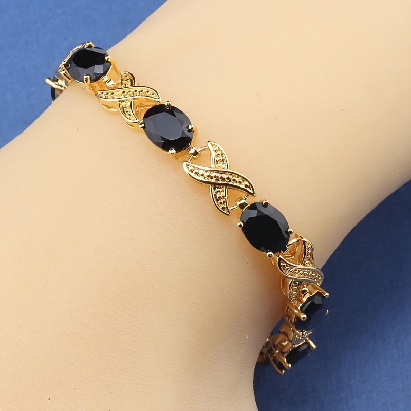 Classic Multicolor Tennis Bracelet