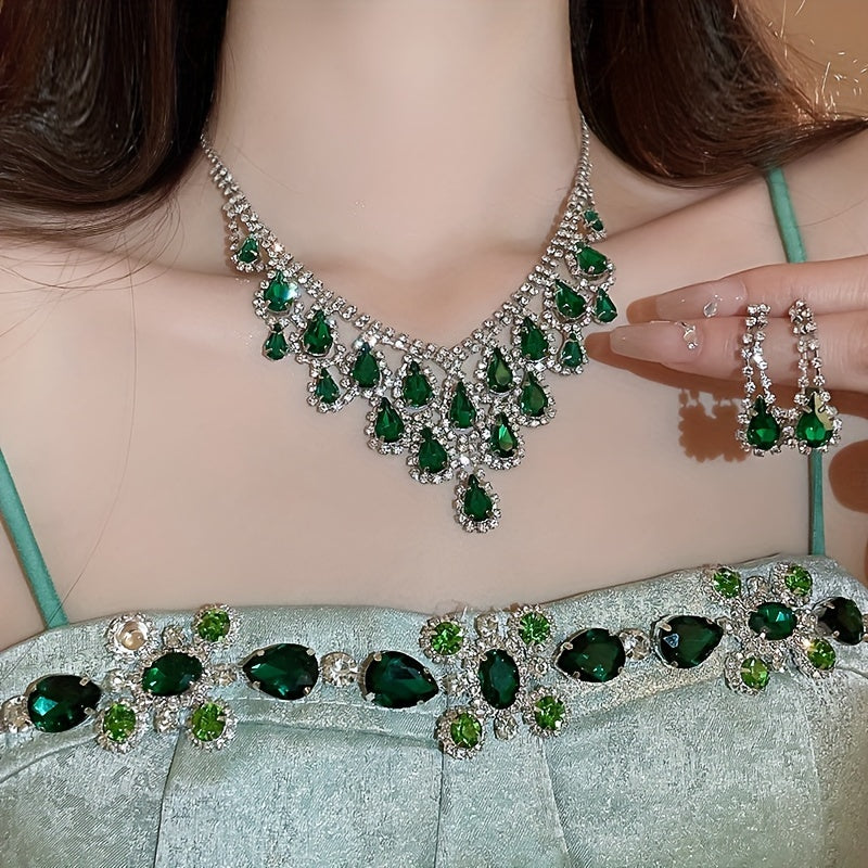 Teardrop Tassel Jewelry Set