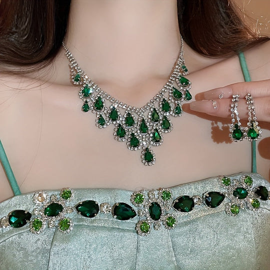 Teardrop Tassel Jewelry Set