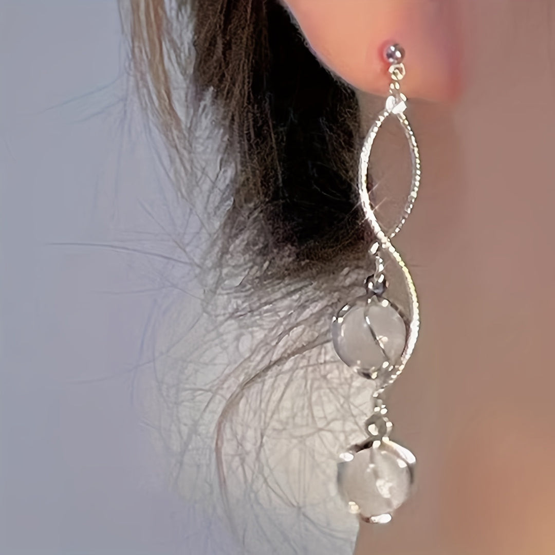 Elegant Fashion Draped Earrings