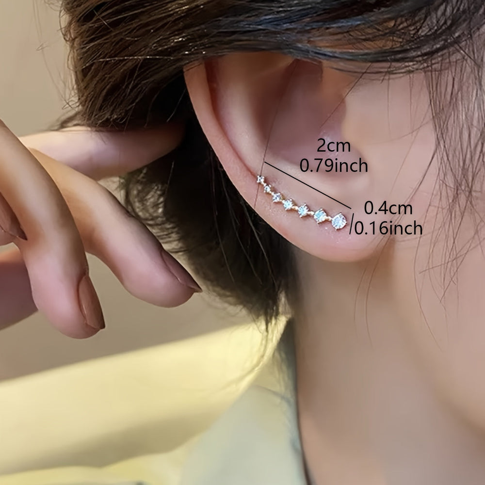Elegant Vintage-Inspired Zinc Earrings