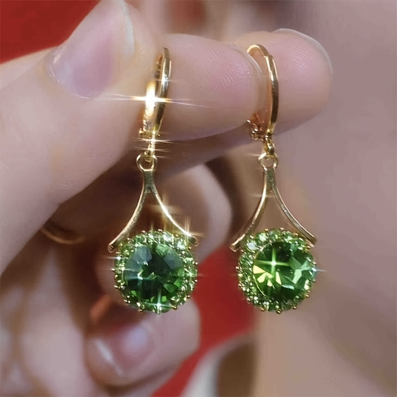 Elegant Cherry Blossom Hoop Earrings