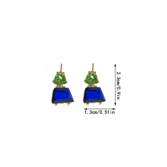 Geometric Trapezoidal Earrings