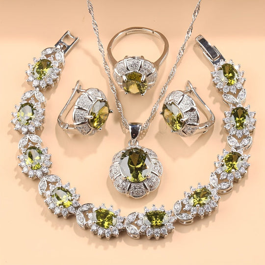 5pcs Christmas Fashion Jewelry Set