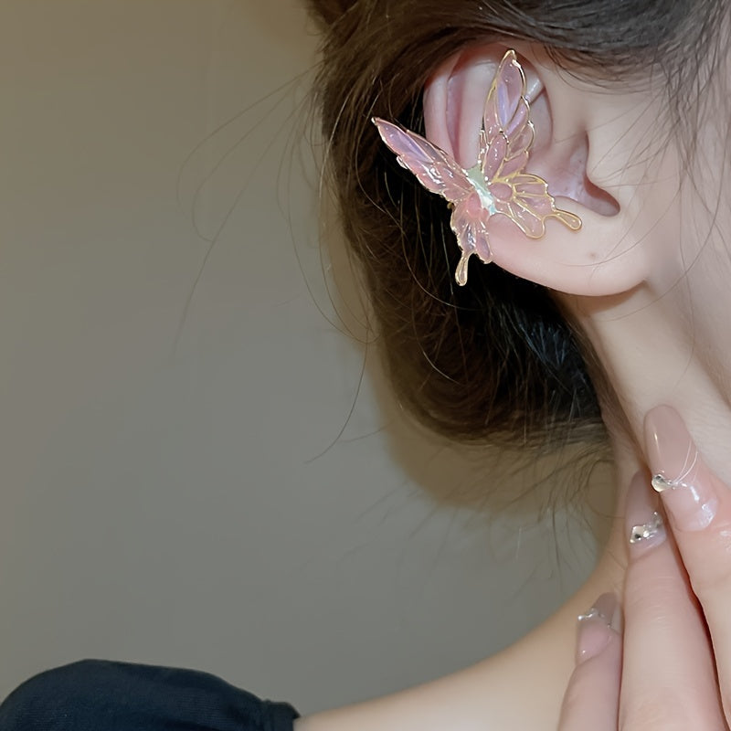 Fantasy Butterfly Ear Cuff Wrap Clip