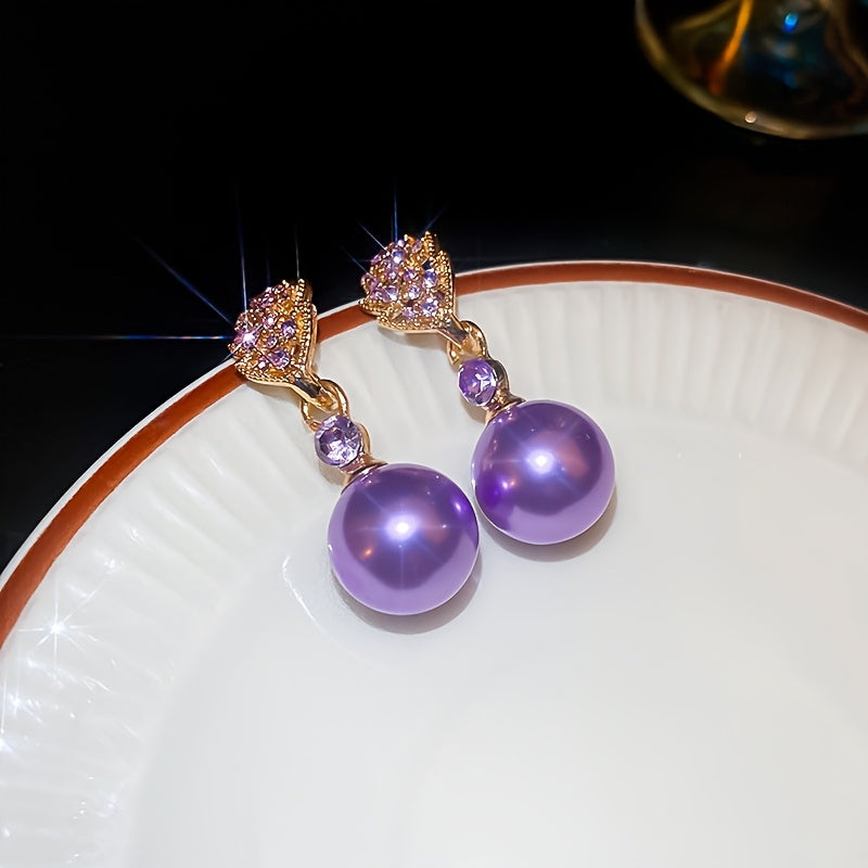 Luxury Fashion Pearl Drop Earrings