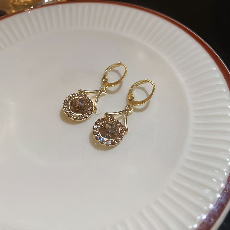 Elegant Cherry Blossom Hoop Earrings