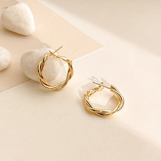 Simple Twist Earrings