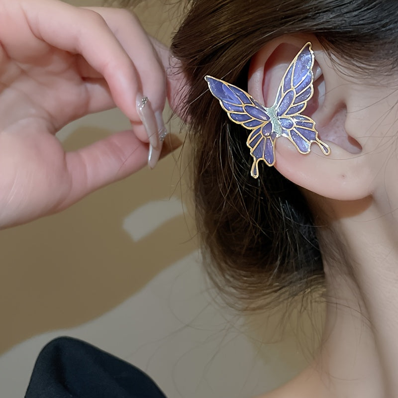 Fantasy Butterfly Ear Cuff Wrap Clip