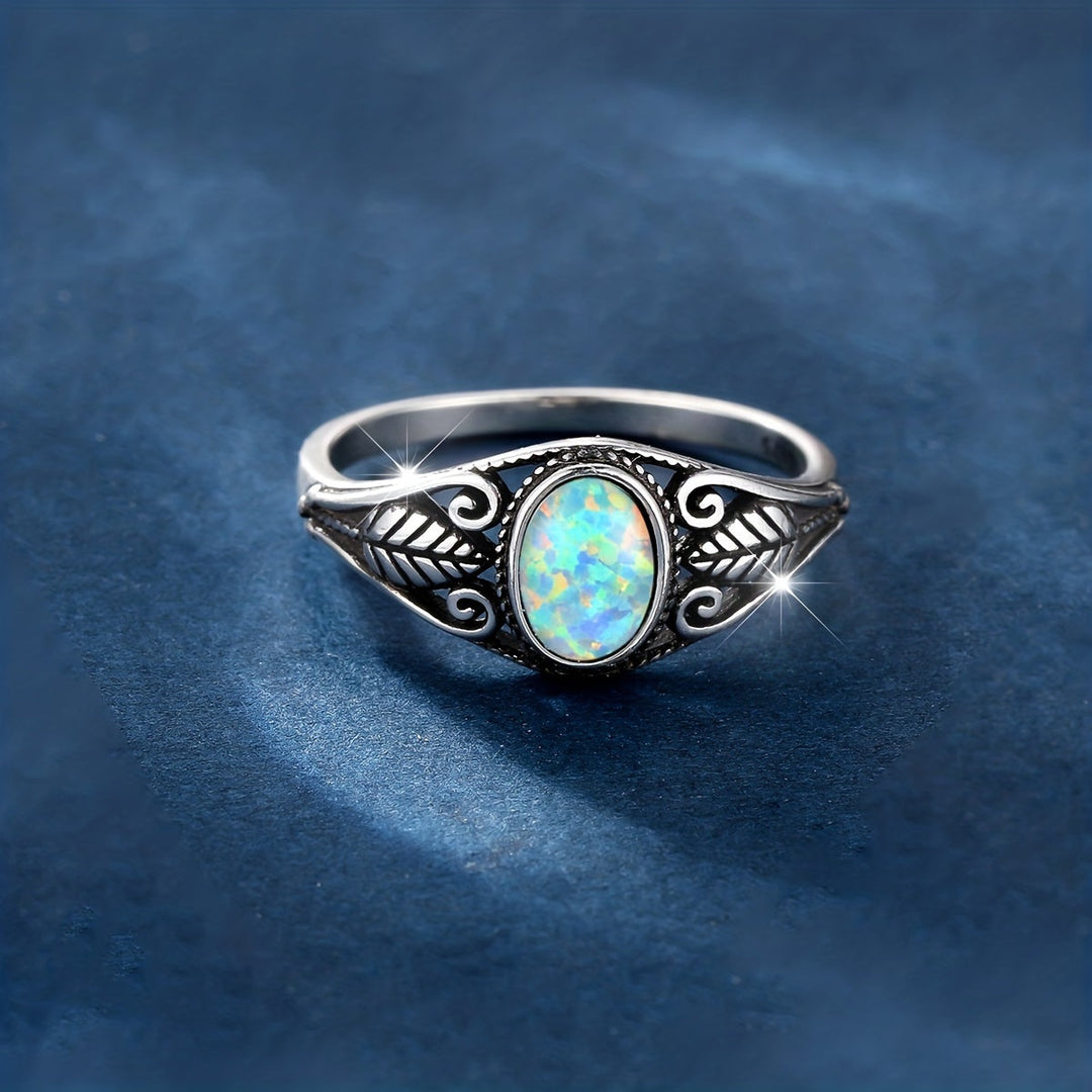 Vintage Boho Style Sterling Silver Ring