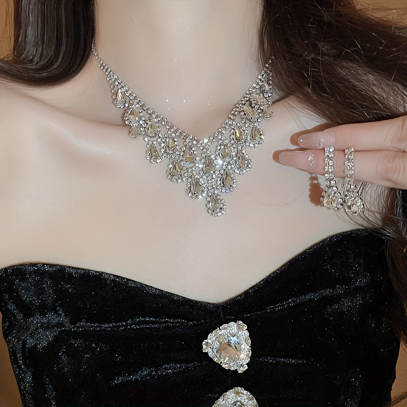 Teardrop Tassel Jewelry Set