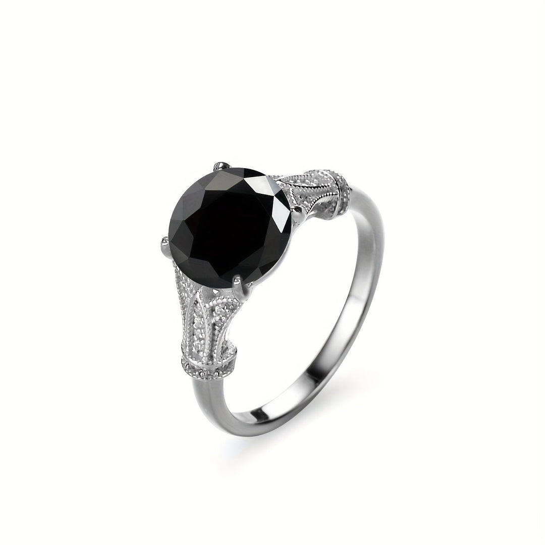 Moissanite Promise Ring