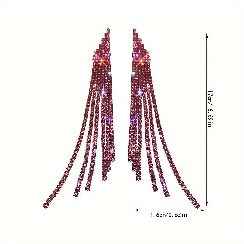 Sparkling Elegant Luxury Bling Tassel