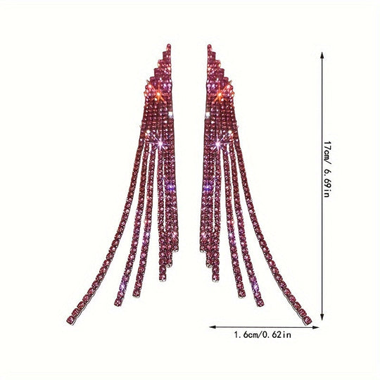 Sparkling Elegant Luxury Bling Tassel