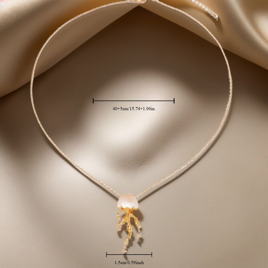 Jellyfish Pendant Necklace