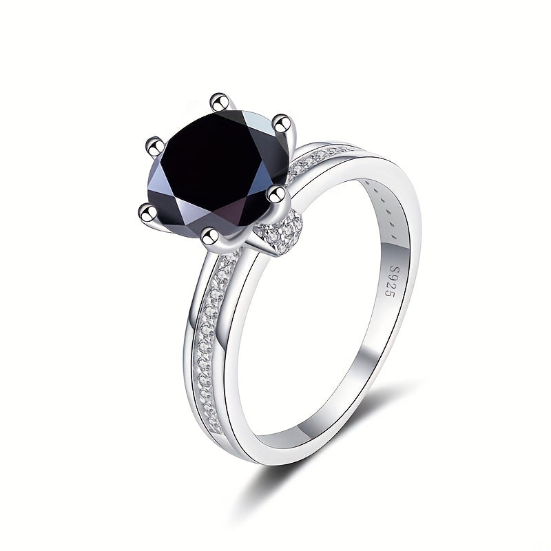 Moissanite Promise Ring