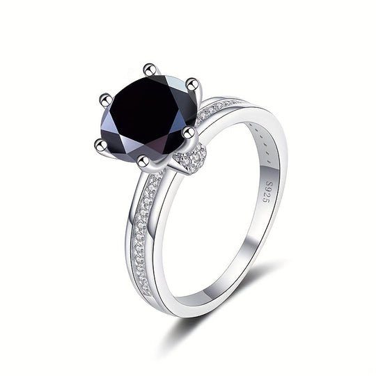 Moissanite Promise Ring
